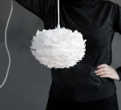 Suspension*Umage Suspension, Eos mini avec câble Cord Set , , Ø20cm, H35cm - blanc