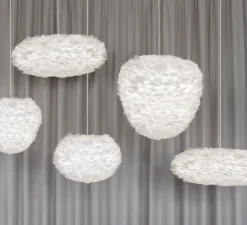 Suspension*Umage Suspension, Eos mini avec câble Cord Set , , Ø20cm, H35cm - blanc