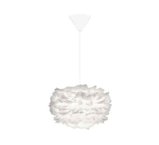 Suspension*Umage Suspension, Eos mini avec câble Cord Set , , Ø20cm, H35cm - blanc