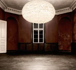 Suspension*Umage Suspension, Eos XXL, plumes, , H70cm, Ø110cm - blanc