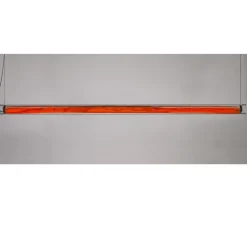 Suspension*LZF Suspension, Estela, , LED, 3000K, 2400lm, L150cm, H6cm - bois naturel de cerisier