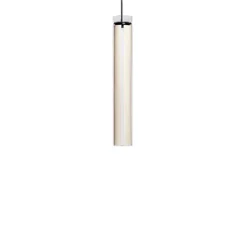 Suspension*LZF Suspension, Estela Vertical, , LED, dim, 2700K, 980 lm, Ø7cm, H44cm - blanc ivoire