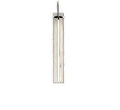 Suspension*LZF Suspension, Estela Vertical, , LED, dim, 2700K, 980 lm, Ø7cm, H44cm - blanc ivoire