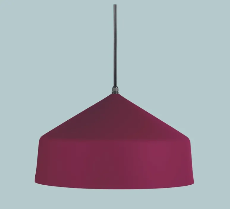Suspension*Easy Light by Carpyen Suspension, Ezaro, , IP44, Ø40cm, H22,5cm - burgundy