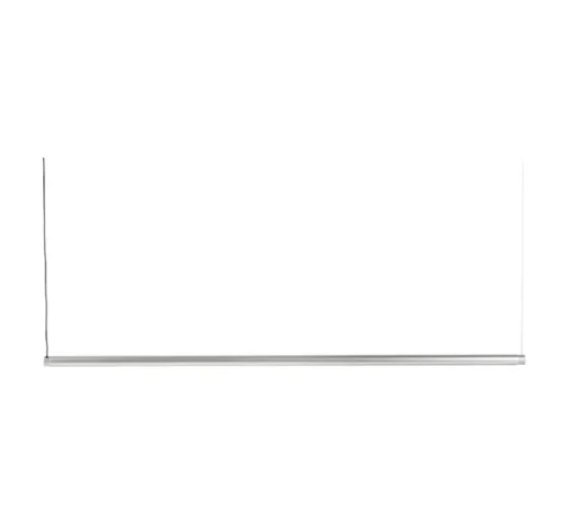 Suspension, Factor Linear directional 1500, Gris clair, LED, dim, 3500K, 3600 lm, L152cm, H3,5cm - HAY