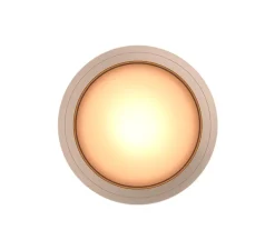 Suspension, Falling Sun Chandelier Three, blanc sable, LED, dim, 2700K, 850 lm, Ø24cm, H45cm - GRAU