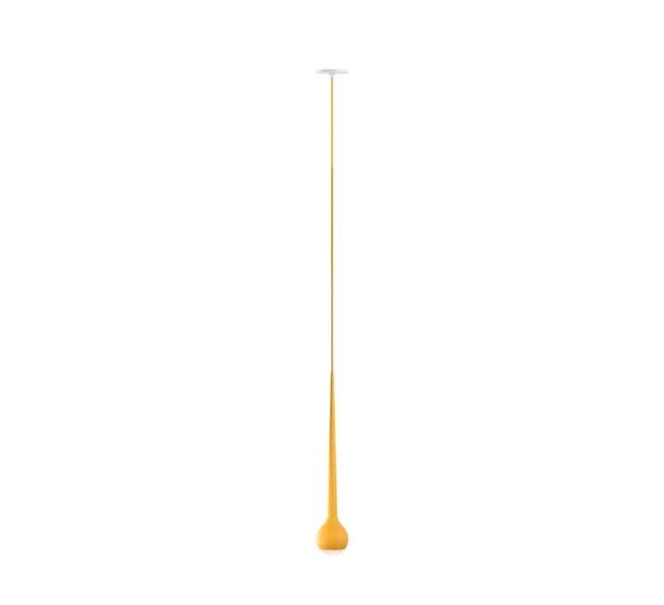 Suspension, Falling Sun In - Sunset Dimming Sun, orange, LED, dim, 2700K, 850 lm, Ø8cm, H45cm - Grau
