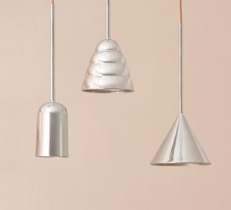 Suspension*Schneid Suspension, Figura Arc, , Ø10cm, H45cm - chrome