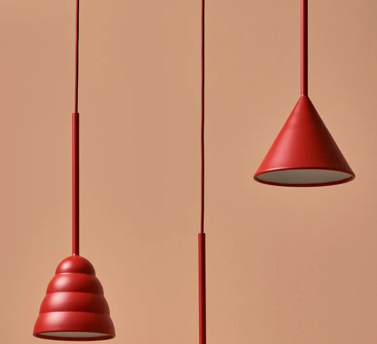 Suspension*Schneid Suspension, Figura Cone, , Ø20cm, H45cm - orange