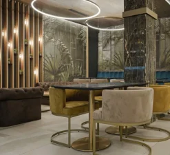 Suspension, File Flex Circle Diffused 24V, blanc, IP40, Ø80cm, H3,4cm - Lucifero's