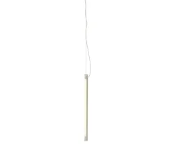 Suspension, Fine, gris, LED, dim, 2700K, 620 lm, L60cm, H1,8cm - Muuto