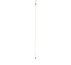 Suspension, Fine, gris, LED, dim, 2700K, 1200 lm, L120cm, H1,8cm - Muuto