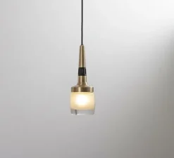 Suspension, Flagon, laiton, Ø8cm, H28cm - Bert Frank