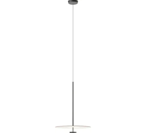 Suspension, Flat 5940, terracotta, LED, dim, 3500K, 1868 lm, Ø55cm, H80cm - Vibia