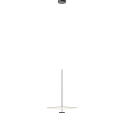 Suspension, Flat 5940, terracotta, LED, dim, 2700K, 1740 lm, Ø55cm, H80cm - Vibia
