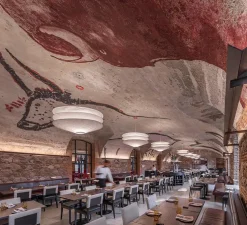 Suspension, Floatation, câble 4.5m, blanc, Ø100cm, H45cm - Ingo Maurer