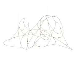 Suspension, Flock of Light 21, bronze, LED, 2700K, 2308lm, L135cm, H80cm - Moooi