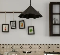 Suspension, Flola, marron antique, Ø50cm, H25cm - House Doctor