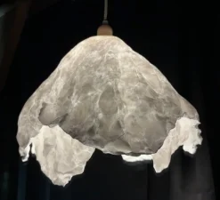 Suspension, Flora, blanc, Ø45cm, H35cm - And Creation