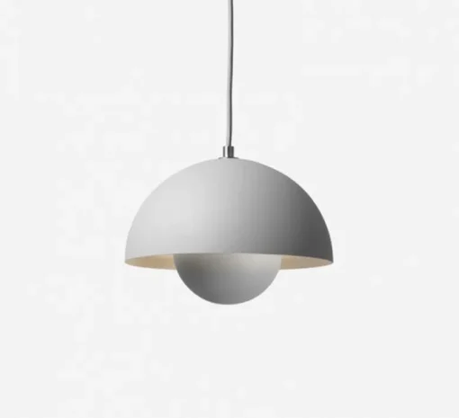 Suspension*Andtradition Suspension, FlowerPot VP1, , Ø23cm, H16cm - gris mat