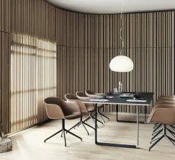 Suspension, Fluid, blanc, Ø42cm, H27cm - Muuto