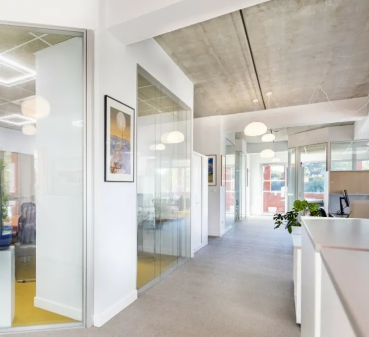 Suspension, Fluid, blanc, Ø42cm, H27cm - Muuto