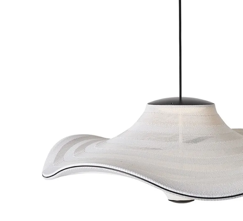 Suspension*Made by Hand Suspension, Flying, , LED, 3000K, 2600 lm, Ø96cm, H45cm - blanc ivoire