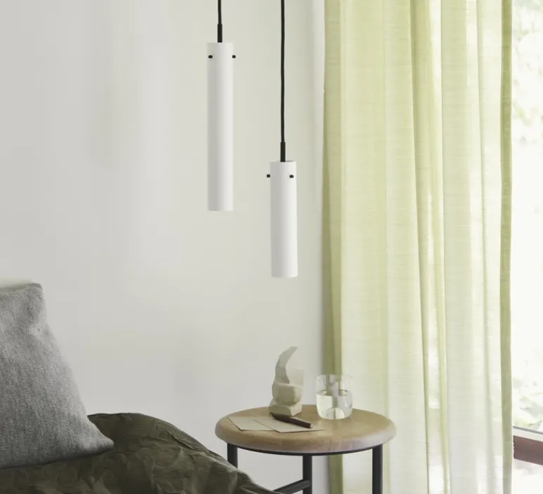 Suspension*Frandsen Suspension, FM2014, , Ø5,5cm, H36cm - blanc