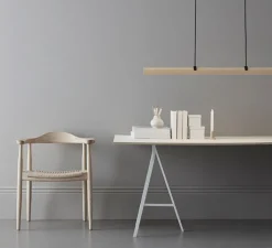 Suspension*Belid Suspension, Fold linear G2, , LED, dim, 2700K, 2435 lm, L118cm, H6,3cm - sable