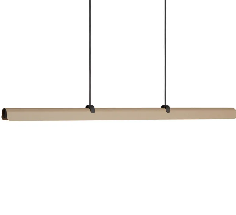 Suspension*Belid Suspension, Fold linear G2, , LED, dim, 2700K, 2435 lm, L118cm, H6,3cm - sable