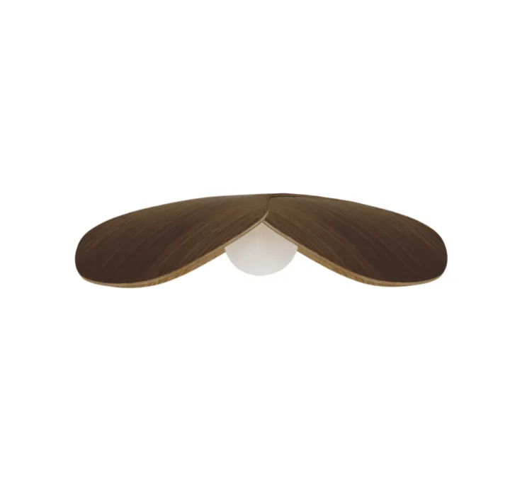 Suspension, Forget Me Not, Medium, chêne foncé, Ø28cm, H7cm - Umage