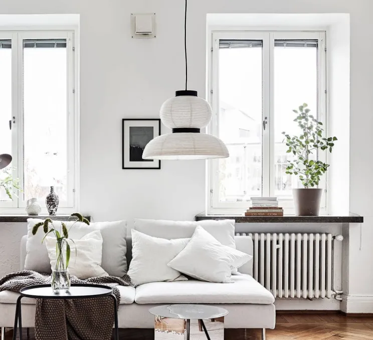 Suspension, Formakami JH4, blanc, noir, Ø50cm, H48cm - Andtradition