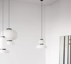 Suspension, Formakami JH4, blanc, noir, Ø50cm, H48cm - Andtradition
