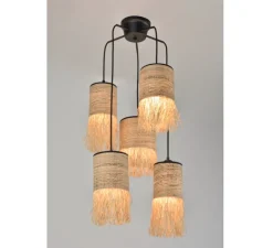 Suspension*Market Set Suspension, Formentera 5L, , Ø 32cm, H118cm - naturel