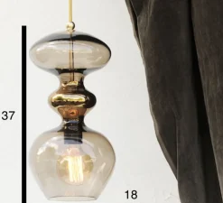 Suspension, Futura, Chataigne, H37cm - Ebb and Flow