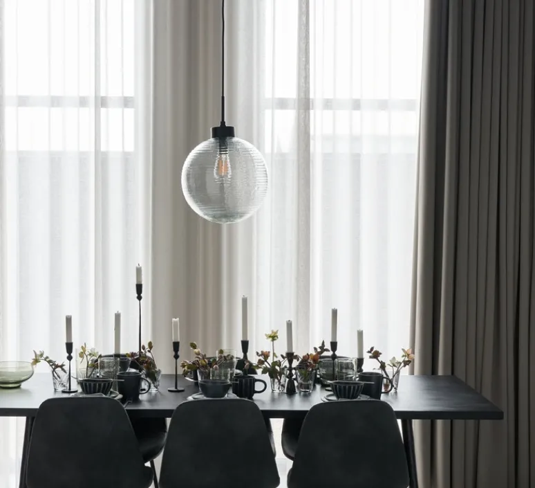 Suspension*House Doctor Suspension, Gaia , , Ø34cm, H47,5cm - transparent