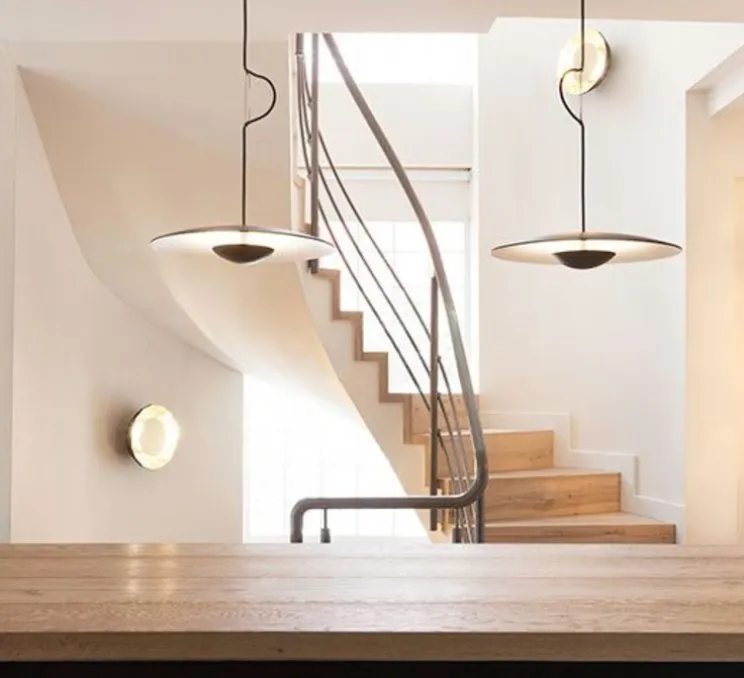 Suspension, Ginger 60, Wengé, LED, DIM, TRIAC, 26W, 1165lm, 2700K, Ø60cm, H11.8cm - Marset