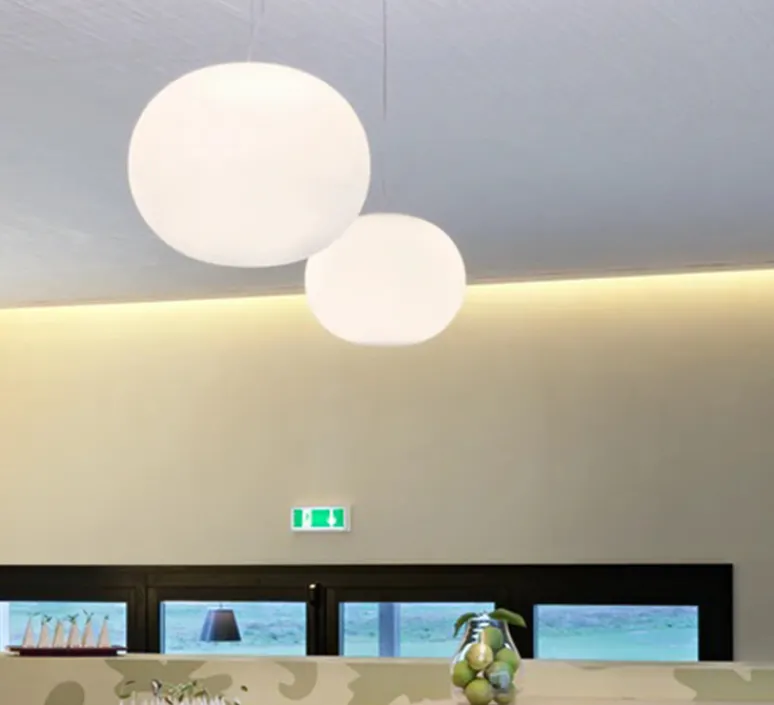 Suspension*Flos Suspension, Glo-Ball 1, , Ø33cm, H27cm - blanc