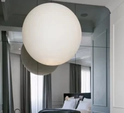 Suspension*Slide Suspension, Globo 120 IN, , Ø120cm, H120cm - blanc