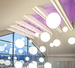 Suspension*Slide Suspension, Globo 50 OUT, , IP55, Ø50cm, H51cm - blanc