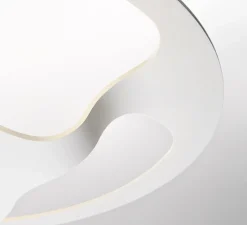 Suspension, Glu, blanc, LED, dim, 3000K, 2720 lm, Ø70cm, H9cm - Fabbian