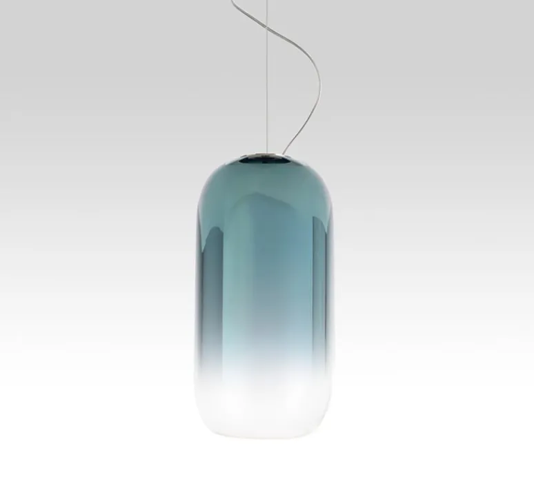 Suspension*Artemide Suspension, Gople mini, , Ø14,5cm, H29,3cm, LED, 3000K - bleu