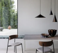 Suspension*Tooy Suspension, Gordon 561.21, , IP40, Ø12cm, H23cm - noir mat