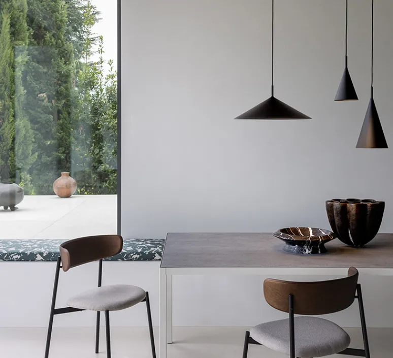 Suspension*Tooy Suspension, Gordon 561.21, , IP40, Ø12cm, H23cm - noir mat