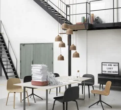 Suspension*Muuto Suspension, Grain, , LED, 3100K, 400lm, Ø21cm, H18,5cm - naturel