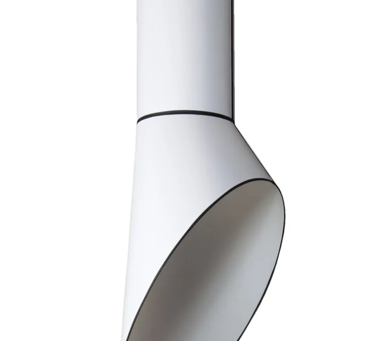 Suspension, Grand Cargo, blanc, noir, H115cm - Designheure