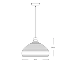 Suspension*Forestier Suspension, Grass S, , L37cm, H24cm - bleu