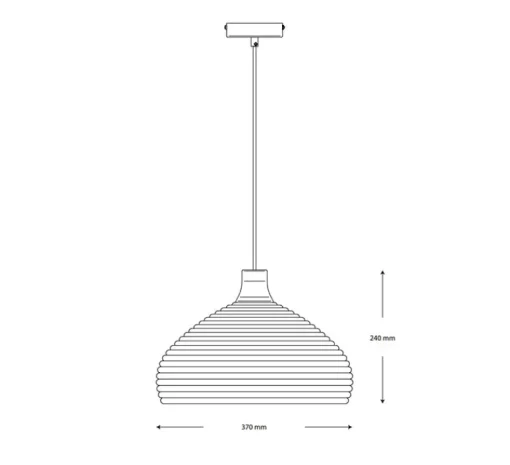 Suspension*Forestier Suspension, Grass S, , L37cm, H24cm - vert