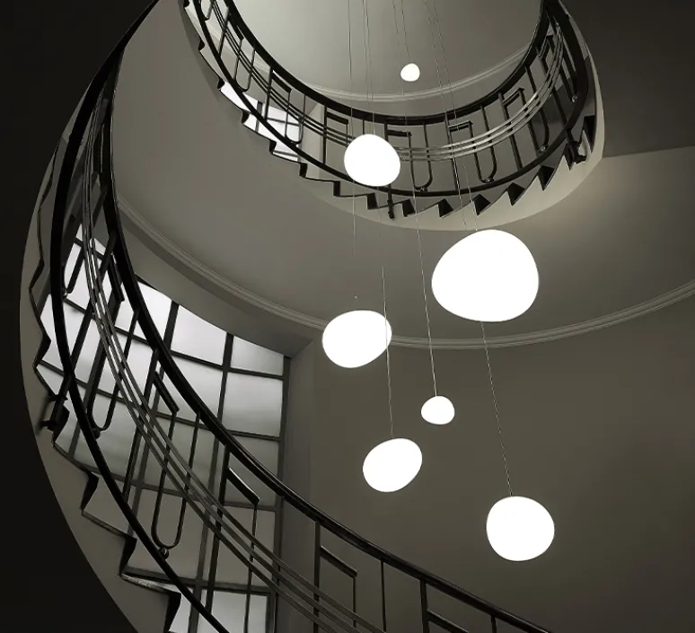 Suspension*Foscarini Suspension, Gregg Media LED, , LED, 2700K, 2581lm, L31cm, H26cm - blanc et blanc