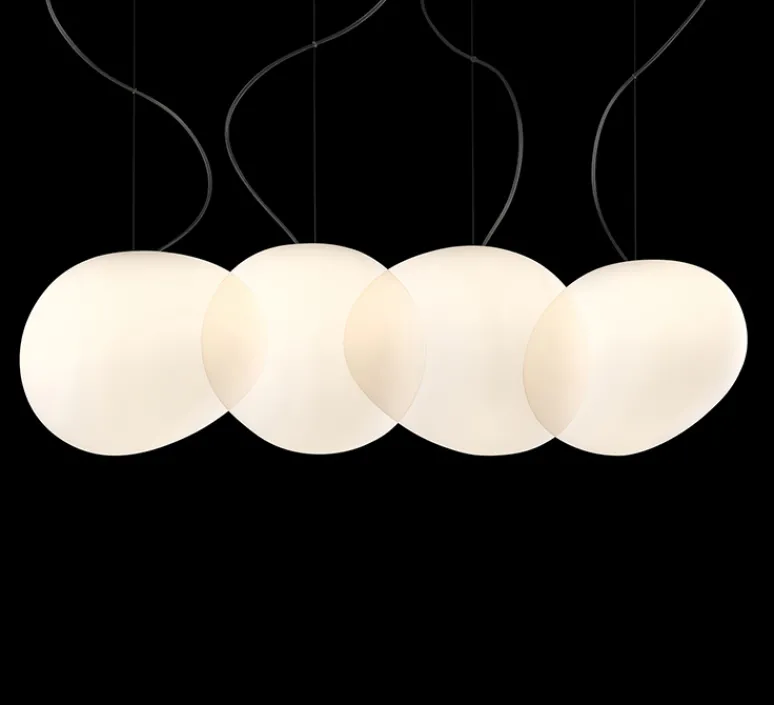 Suspension*Foscarini Suspension, Gregg Media LED, , LED, 2700K, 2581lm, L31cm, H26cm - blanc et blanc